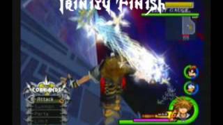 Kingdom Hearts II  Trinity Limit Mechanics [upl. by Eeliram]