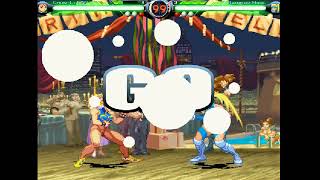 ⭐👉 Naked Fighters  ChunLi vs Rainbow Mika  MUGEN Games [upl. by Astera]