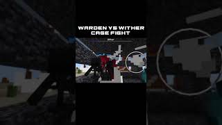 Warden Vs Wither Cage Fight  Minecraft minecraft gaming minecraftshorts ytshorts youtubeshorts [upl. by Frantz734]