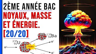 Noyaux masse et énergie 2 bac Exercice 410 La stabilité du noyau d’uranium235 [upl. by Lokim833]