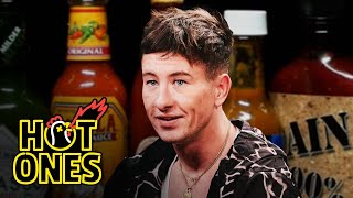 Barry Keoghan Plays Hard to Get While Eating Spicy Wings  Hot Ones [upl. by Ylrad]