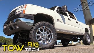 Project Duramax Lift Kit Install  Tow Rig Tech Episode 5 [upl. by Schaab435]