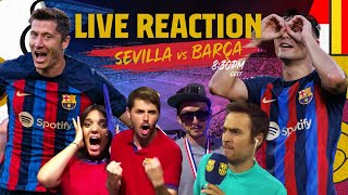 🔴 BARÇA LIVE SEVILLA  BARÇA  Warm up amp Match Center ⚽ [upl. by Atiekram298]