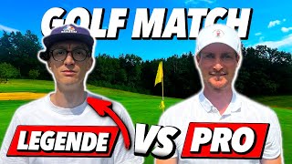 GOLF MATCH  Golf Pro vs Golf Legende 🏌🏻‍♂️🏅🍾 [upl. by Yhtomot]