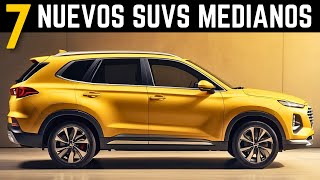 Los 7 nuevos SUV medianos para 2024 [upl. by Fadas]