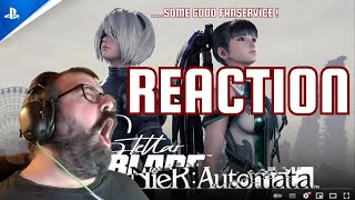 REACTION quot Stellar Blade  NieRAutomata DLC Trailer quot  YES [upl. by Nickie]