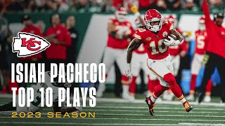 Top 10 Isiah Pacheco Plays from the 2023 Season  Kansas City Chiefs [upl. by Harvey]