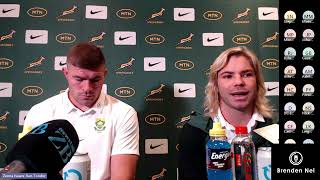 SPRINGBOKS Faf de Klerk press conference embargoed for Thursday [upl. by Jo631]