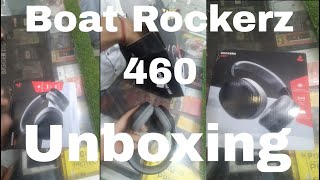 BOAT HEADPHONES 460 Unboxing video 20 hours battery backup Price 1500 [upl. by Nosnah]