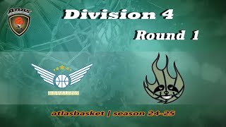 Atlasbasket  Div 4Round 1  HAVALIERS vs SLOTHS [upl. by Ttezzil]