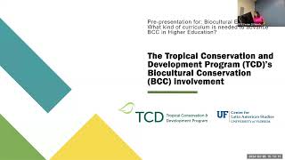 TCD Conservation and Development Forum with David Zandvliet  28 March 2024 [upl. by Calabresi613]