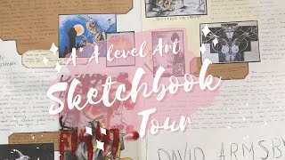 A A Level Art Sketchbook Tour  AQA [upl. by Elyag]