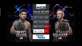 Henry Cejudo vs TJ Dillashaw Full FightHD [upl. by Ahsille]