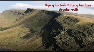 llyn y fan fach and llyn y fan fawr circular walk  brecon beacons national park [upl. by Yssirk]