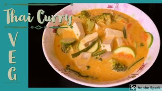 Thai CurryQuick Recipe Massaman Vegetarian Thai Curry [upl. by Yentruoc]