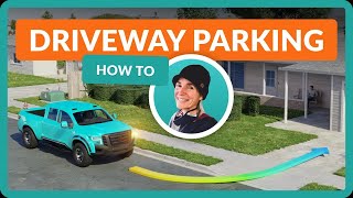 How to Park in a Driveway  Driving Instructor Explains [upl. by Sophia220]