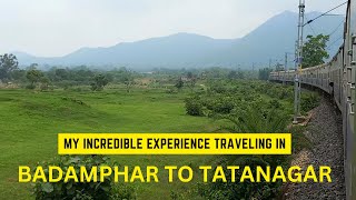 quotBadampahar to Tatanagar Train Journey  BadamPaharTataNagarIndian travel diary [upl. by Lynde]