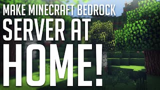 Host MINECRAFT BEDROCK SERVER on Windows  Bedrock Server PART 1 [upl. by Chet179]