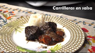 Carrilleras en salsa con Thermomix® y cómo sacar partido al Varoma®  TM6 TM5 TM31 [upl. by Aihtibat]