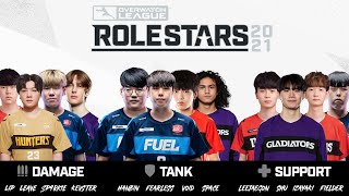 🔥 The BEST Overwatch Damage Tank amp Support Players in 2021 👀  Role Stars 2021 [upl. by Atokad]