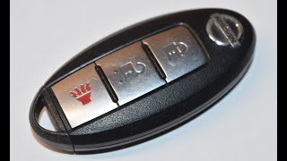 Nissan Murano  Pathfinder  Frontier Key Fob Battery Replacement  EASY DIY [upl. by Adelpho]