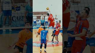 Csa Steaua vs Cs Unirea Dej athletics sports volleyball spike [upl. by Hawk]