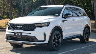 2022 Kia Sorento EX AWD White  Walkaround [upl. by Mastrianni322]