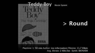 Sega Master System music  TEDDY BOY 1985 [upl. by Orlene]