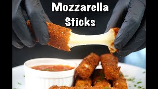 Quick and Easy Mozzarella Sticks Recipe MrMakeItHappen [upl. by Dugas]