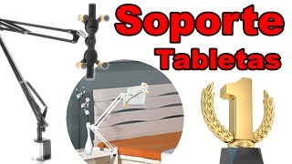 SOPORTE PARA IPAD Y TABLET SOPORTE UNIVERSAL [upl. by Eelirem]