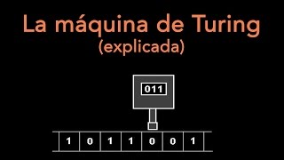 La máquina de Turing explicada [upl. by Anavrin]