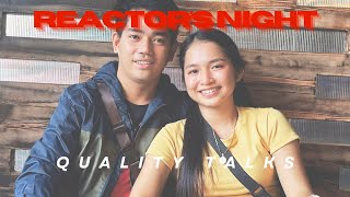 REACTORS NIGHT QUALITY TALKS [upl. by Aseram909]