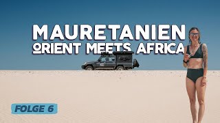 TRANSAFRIKA E06  Warten an der Grenze chillen am Meer und viel Wüste  Overlanding Mauretanien [upl. by Cran]