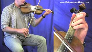 MAIDENS PRAYER  Bluegrass Ballad Fiddle Lessons taught by Ian Walsh [upl. by Ellekim]