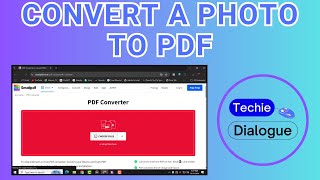 How to Convert a Photo to PDF [upl. by Irret]