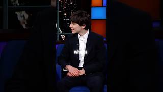 Timothée Chalamet Recounts Encountering Weird Fanstimothéechalamet hollywood actor homeland [upl. by Dessma]