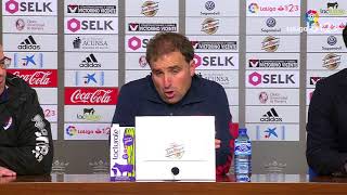 Rueda de prensa de Jagoba Arrasate tras el Osasuna vs CD Numancia 22 [upl. by Einra176]