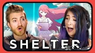 YOUTUBERS REACT TO SHELTER MUSIC VIDEO Porter Robinson amp Madeon [upl. by Etteluap]