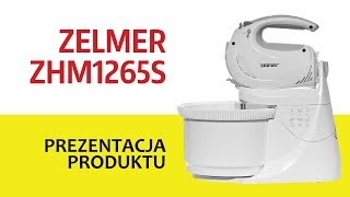 Mikser z misą ZELMER ZHM1265S 2 misy [upl. by Gent]