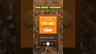 Coldest Spotify Transitions Part 4 🥶🥶🥶 shorts [upl. by Kiel]