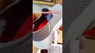 Aqualite brand juta heel slider dark grey [upl. by Airretal720]