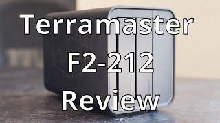 TerraMaster F2212 NAS Review A look at a entry level 2 bay NAS [upl. by Garvy]