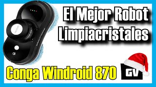 🥇 Cecotec WinDroid 870 Connected el MEJOR Robot Limpiacristales Cecotec 2023✅CalidadPrecio [upl. by Ngo]