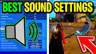 Best Sound Settings in Season 3 Improve Sound in Fortnite [upl. by Oinotnanauj]