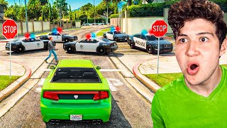 Jugando GTA 5 sin Romper Ninguna Ley por 24 Horas 🚔🚨 Mods [upl. by Salamone]