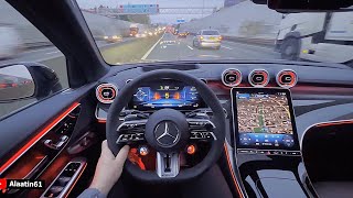 THE NEW MERCEDES GLC63 S AMG E 2024 TEST DRIVE [upl. by Cammie200]