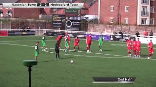 Nantwich Town v Hednesford Town  Pitching In Northern Premier League [upl. by Eiroc996]