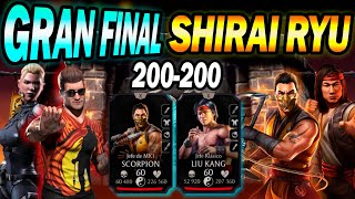 FINAL TORRE SHIRAI RYU BATALLA 200 Mortal Kombat Mobile  Jhonny Mortal K [upl. by Sieber]