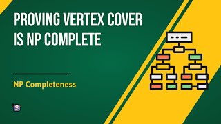 Proving vertex cover problem is NP Complete [upl. by Erdreid835]