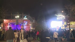 Crocker Park lights their iconic Christmas tree [upl. by Ame]